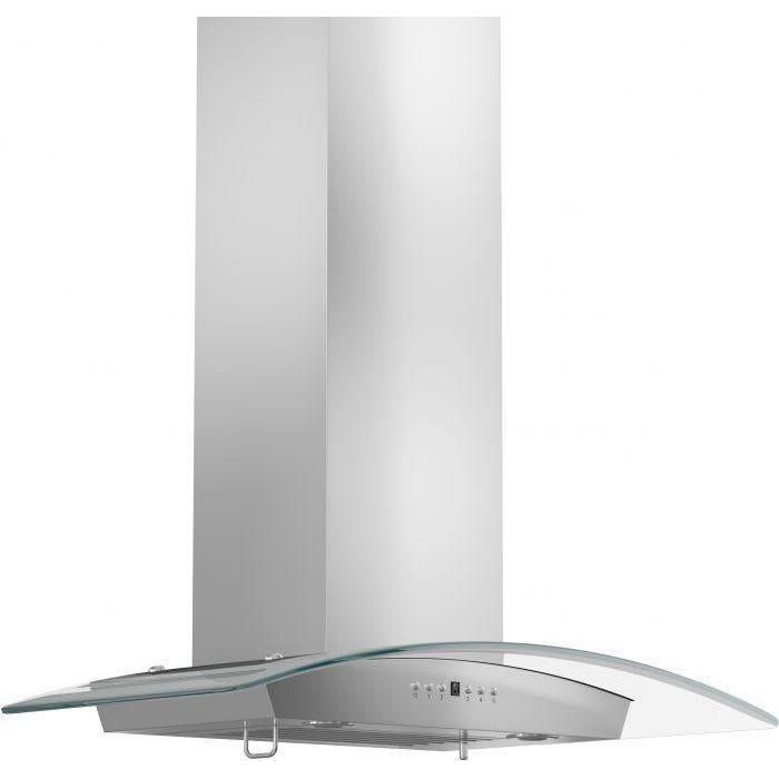 ZLINE 36 in. Stainless Steel Indoor Wall Range Hood with Crown Molding, KZCRN-36