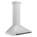 ZLINE 36 Inch Autograph Edition Stainless Steel Range Hood with Matte Black Handle, KB4STZ-36-MB