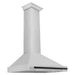 ZLINE 36 Inch Autograph Edition Stainless Steel Range Hood with Matte Black Handle, KB4STZ-36-MB