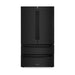 ZLINE 4-Piece Appliance Package - 48 In. Rangetop, Range Hood, Refrigerator, and Wall Oven in Black Stainless Steel, 4KPR-RTBRH48-AWS