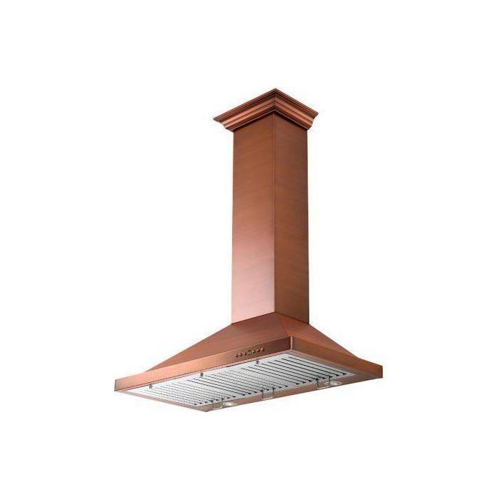 ZLINE 42 in. Copper Wall Range Hood 8KBC-42