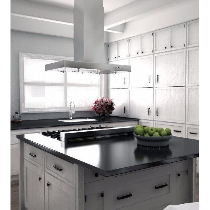 ZLINE 42 in. Stainless Steel Island Range Hood, KE2i-42