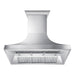 ZLINE 48 in. Designer Series DuraSnow Stainless Finish Indoor Wall Range Hood 8632S-48