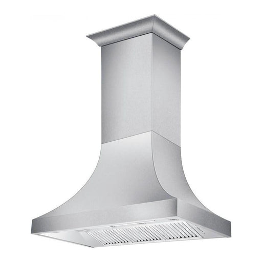 ZLINE 48 in. Designer Series DuraSnow Stainless Finish Indoor Wall Range Hood 8632S-48