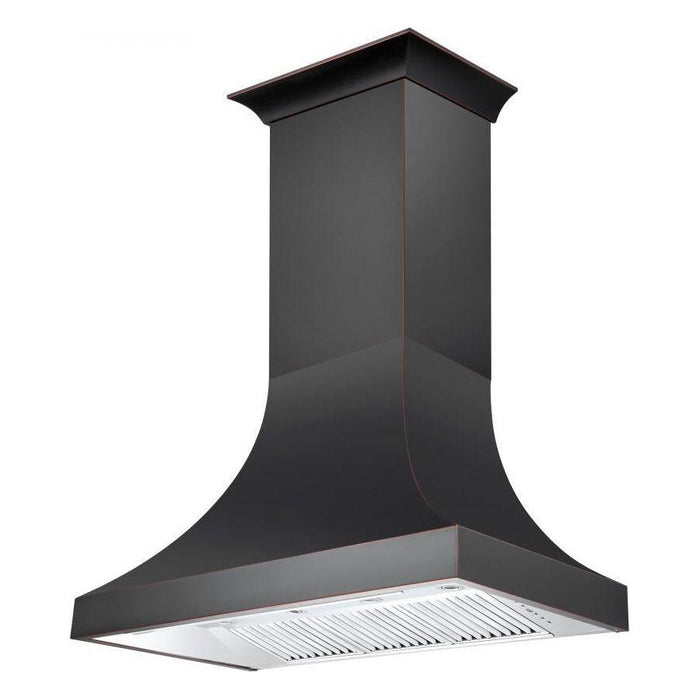 ZLINE 48 in. Designer Series Oil-Rubbed Bronze Wall Range Hood 8632B-48