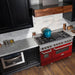 ZLINE Kitchen Appliance Packages ZLINE 48 in. Dual Fuel Range with Red Gloss Door & 48 in. Range Hood Appliance Package 2KP-RASRGRH48