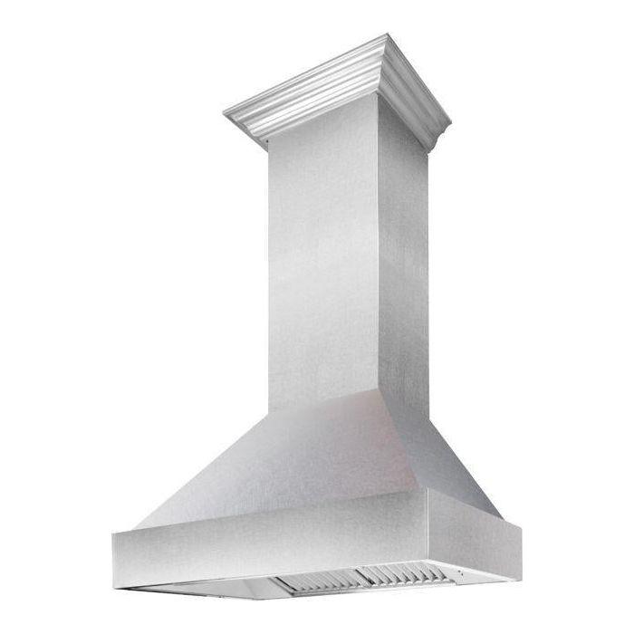 ZLINE 48 in. DuraSnow Stainless Steel Range Hood with DuraSnow Shell 8654SN-48