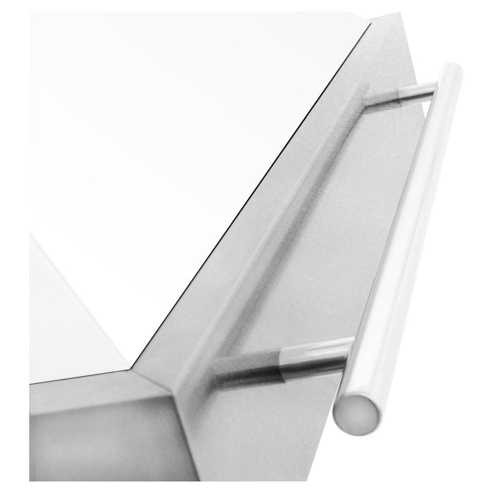 ZLINE Range Hoods ZLINE 48 In. DuraSnow® Stainless Steel Range Hood with White Matte Shell, 8654SNX-WM-48