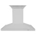 ZLINE 48 in. Island Mount Range Hood In Stainless Steel with Built-in CrownSound Bluetooth Speakers GL2iCRN-BT-48