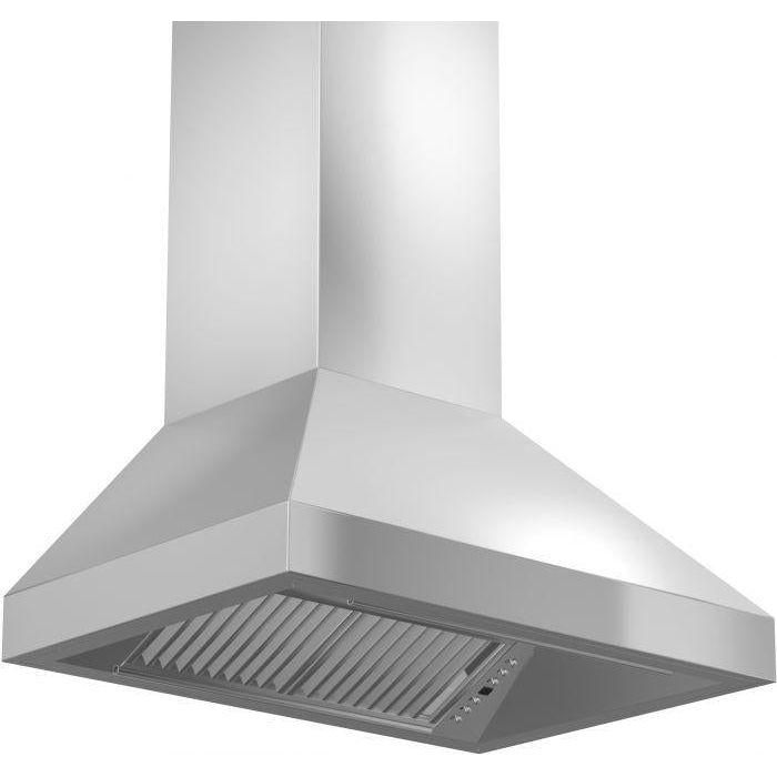 ZLINE 48 in. Professional Convertible Vent Wall Mount Range Hood In Stainless Steel 597-48