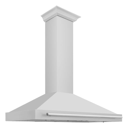 ZLINE 48 Inch Stainless Steel Range Hood with Stainless Steel Handle, KB4STX-48