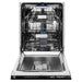 ZLINE Kitchen Appliance Packages ZLINE 5-Piece Appliance Package - 36 In. Gas Rangetop, Range Hood, Refrigerator, Dishwasher and Wall Oven in Black Stainless Steel, 5KPR-RTBRH36-AWSDWV