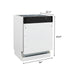 ZLINE Appliance Package - 30 in. Dual Fuel Range, Over-the-Range Microwave, 3 Rack Dishwasher, Refrigerator, 4KPR-RAOTRH30-DWV