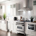 ZLINE Appliance Package - 30" Professional Double Wall Oven, 30" Rangetop, Range Hood In Stainless Steel, 3KP-RTRH30-AWD