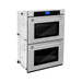 ZLINE Kitchen Appliance Packages ZLINE Appliance Package - 30" Professional Double Wall Oven, 48" Rangetop, Range Hood In DuraSnow® Stainless Steel, 3KP-RTSRH48-AWD