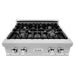 ZLINE Kitchen Appliance Packages ZLINE Appliance Package - 30" Rangetop With 4 Gas Burners, Range Hood in DuraSnow® Stainless Steel, 2KP-RTSRH30