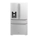 ZLINE Kitchen Appliance Packages ZLINE Appliance Package - 36 In. Dual Fuel Range, Range Hood, Microwave Drawer, Dishwasher, Refrigerator with Water and Ice Dispenser, 5KPRW-RARH36-MWDWV