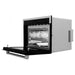 ZLINE Appliance Package - 36 In. Gas Range, Range Hood, Microwave Oven in Stainless Steel, 3KP-RGRHMWO-36