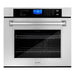 ZLINE Kitchen Appliance Packages ZLINE Appliance Package - 36 In. Gas Rangetop, Range Hood, Refrigerator with Water and Ice Dispenser, Dishwasher and Wall Oven in Stainless Steel, 5KPRW-RTRH36-AWSDWV