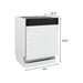 ZLINE Appliance Package - 48 in. Dual Fuel Range, Range Hood, 3 Rack Dishwasher, Refrigerator, 4KPR-RARH48-DWV