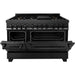 ZLINE Kitchen Appliance Packages ZLINE Appliance Package - 48 in. Dual Fuel Range, Range Hood, Microwave Drawer, Dishwasher, Refrigerator, 5KPR-RABRH48-MWDWV