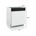 ZLINE Appliance Package - 48 in. Gas Range, Range Hood, Microwave Drawer, 3 Rack Dishwasher, Refrigerator, 5KPR-RGRH48-MWDWV