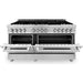 ZLINE Appliance Package - 60 In. Dual Fuel Range, Microwave Oven, Range Hood in Stainless Steel, 3KP-RARHMWO-60