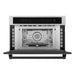 ZLINE Autograph 30" Built-in Convection Microwave Oven in Stainless Steel with Matte Black Accents, MWOZ-30-MB