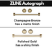 ZLINE Ranges ZLINE Autograph 48 in. Gas Burner, Electric Oven In DuraSnow Stainless Steel with Champagne Bronze Accents RASZ-SN-48-CB