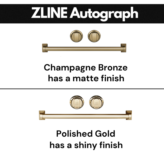 ZLINE Autograph 48 Inch DuraSnow Stainless Steel Range Hood with White Matte Shell and Champagne Bronze Handle 8654SNZ-WM48-CB