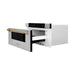 ZLINE Autograph Bronze Package - 36 in. Rangetop, 36 in. Range Hood, Dishwasher, Refrigerator, Microwave Drawer