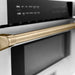 ZLINE Autograph Gold Package - 36 in. Rangetop, 36 in. Range Hood, Dishwasher, Refrigerator, Microwave Drawer, Wall Oven