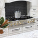 ZLINE Autograph Gold Package - 48 in. Rangetop, 48 in. Range Hood, Dishwasher, Built-In Refrigerator, Microwave Drawer