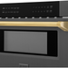 ZLINE Kitchen Appliance Packages ZLINE Autograph Package - 36" Dual Fuel Range, Range Hood, Refrigerator with Water and Ice Dispenser, Microwave and Dishwasher in Black Stainless Steel with Gold Accents