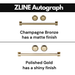 ZLINE Kitchen Appliance Packages ZLINE Autograph Package - 48 In. Dual Fuel Range, Range Hood, Refrigerator, and Dishwasher in Stainless Steel with Champagne Bronze Accents, 4KAPR-RARHDWM48-CB