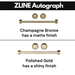 ZLINE Autograph Package - 48 In. Gas Range and Range Hood in Stainless Steel with Champagne Bronze Accents, 2AKPR-RGRH48-CB