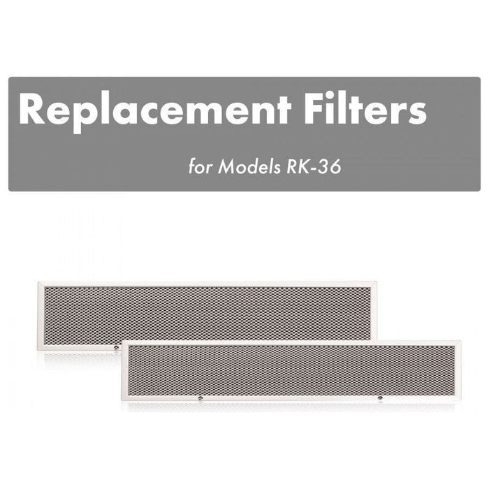 ZLINE Charcoal Filter for 36 in. Under Cabinet Range Hoods (CF-RK-36)