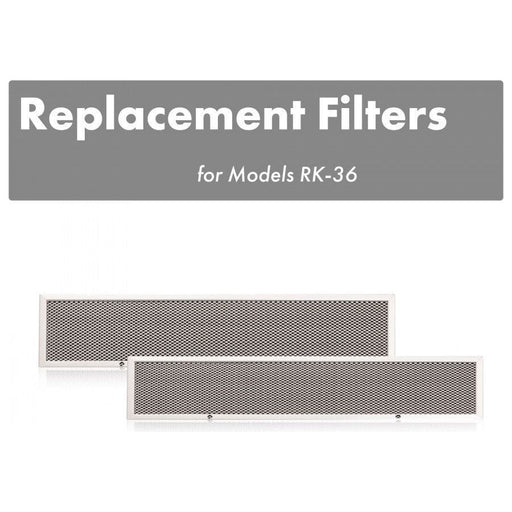 ZLINE Range Hood Accessories ZLINE Charcoal Filter for 36 in. Under Cabinet Range Hoods (CF-RK-36)