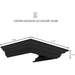 ZLINE Crown Molding #6 for Wall Range Hood (CM6-BS655N)