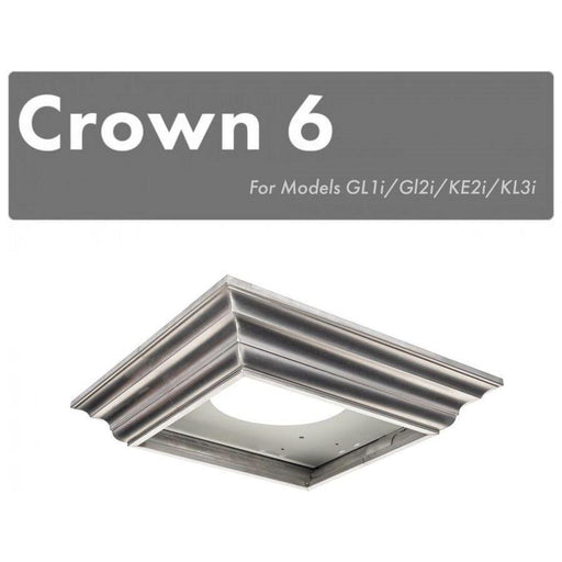 ZLINE Range Hood Accessories ZLINE Crown Molding Profile 6 for Island Range Hoods (CM6-GL1i/GL2i/KE2i/KL3i)