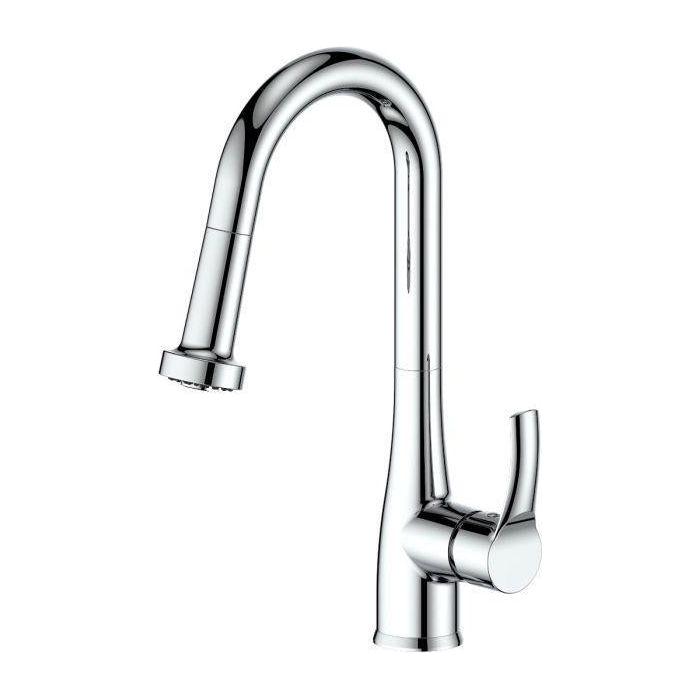 ZLINE Dali Kitchen Faucet in Chrome, DAL-KF-CH