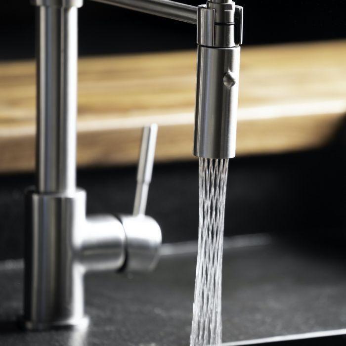 ZLINE Dante Kitchen Faucet In Brushed Nickel DNT-KF-BN