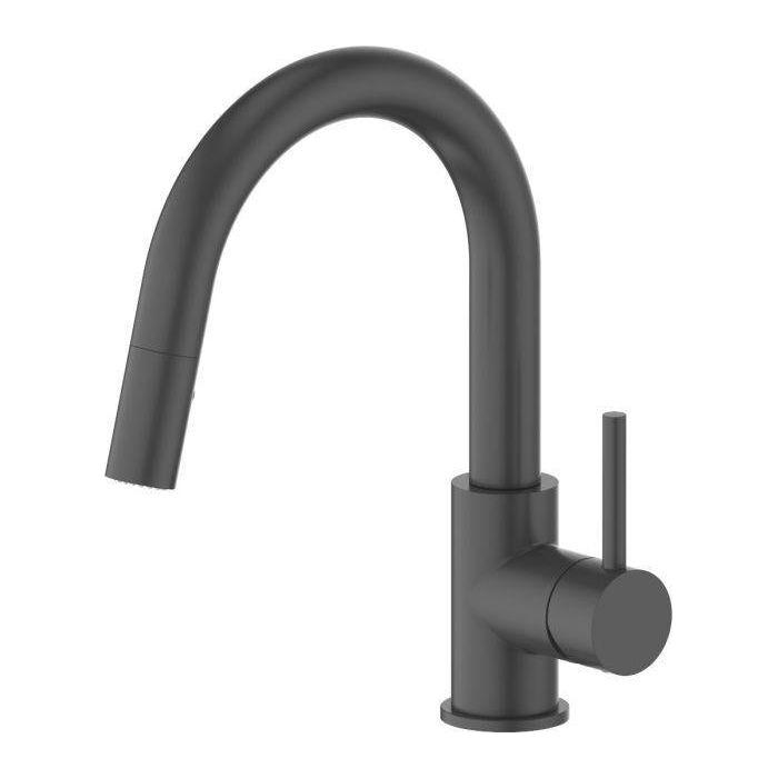 ZLINE Dante Kitchen Faucet in Electric Black Matte, DNT-KF-MB