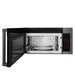ZLINE Microwaves ZLINE Over the Range Convection Microwave Oven in Black Stainless Steel with Traditional Handle and Sensor Cooking, MWO-OTR-H-30-BS