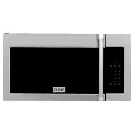 ZLINE Over the Range Convection Microwave Oven in Stainless Steel with Traditional Handle and Sensor Cooking, MWO-OTR-H-30