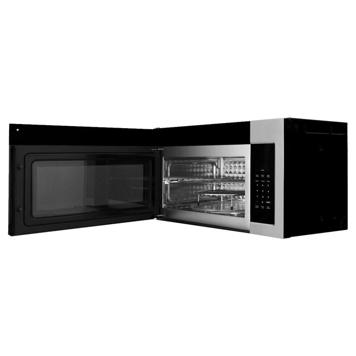 ZLINE Microwaves ZLINE Over the Range Convection Microwave Oven in Stainless Steel with Traditional Handle and Sensor Cooking, MWO-OTR-H-30
