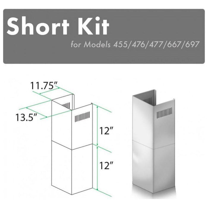 ZLINE Short Kit for 8ft. Ceilings (SK-455/476/477/667/697)