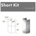 ZLINE Range Hood Accessories ZLINE Short Kit for 8ft. Ceilings (SK-687)