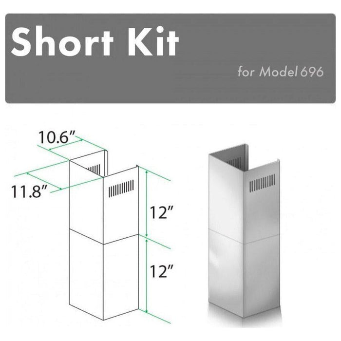 ZLINE Range Hood Accessories ZLINE Short Kit for 8ft. Ceilings (SK-696)