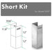 ZLINE Range Hood Accessories ZLINE Short Kit for 8ft. Ceilings (SK-9597)